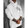Fashion Versatile Men's Printed Casual Sports Hoodie Loose Simple Hoodies Sweatshirts Men’s