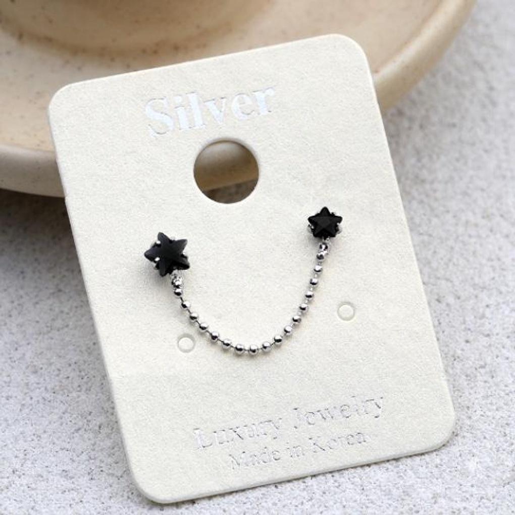 Women's Daily Accessory Sari Star Link Earrings