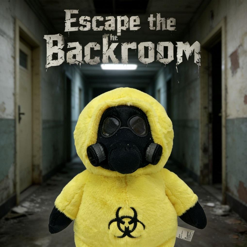 Hot Anime Games Escape The Backroom Plush Doll Toy Cartoon Cute Plush Toy Gift for Fans To Accompany Christma Birthday Gifts