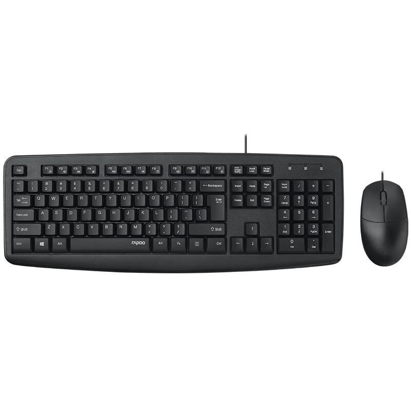 

Rapoo X120PRO Wired Keyboard and Mouse Combo