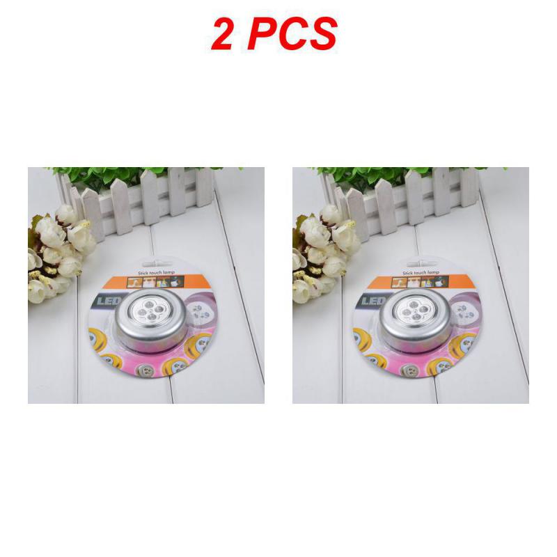 

2/3/4 шт. светодиодные фонари без вспышки энергосберегающие беспроводные 4 светодиодные автомобильные принадлежности автомобильные светодиодные сенсорные фонари без нагрева мягкий белый свет 3000K