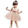 Abito Principessa in Pizzo Primavera 2026 - Outfit Color Block Gonfio per Performance per Bambini