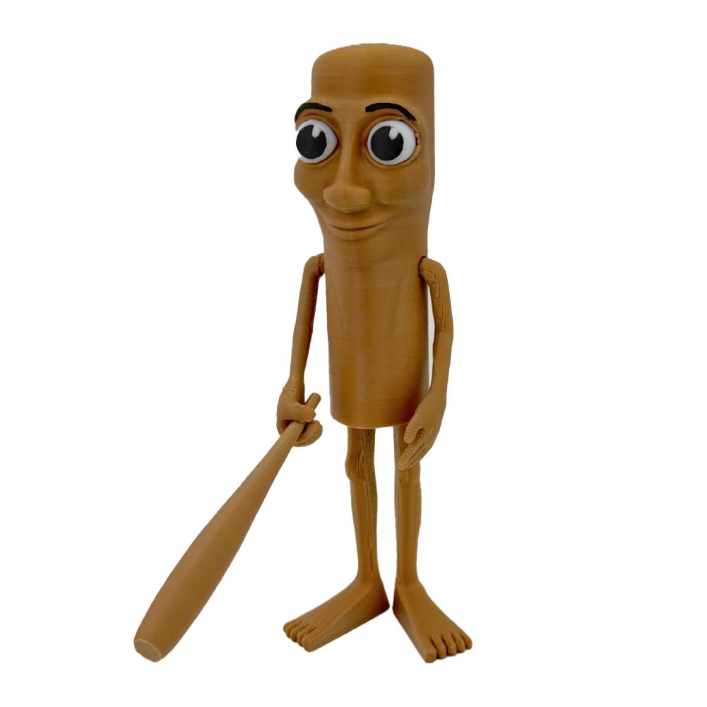 Italienischer Brainrot Tung Sahur Figur Spielzeug Tralalero Tralala Figuren Bombardino Krokodil Schimpanzini Bananini Modell Deko Puppe Geschenk