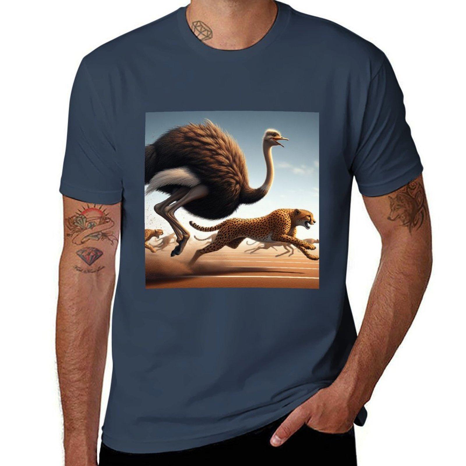 Runs TShirt Cool Feeling Summer Tee Shirt S