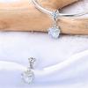 New Winter Series Pavé Clip Beads Snowflake & Butterfly Dangle Charm Fits Original Bracelet Cute Necklace Accessories Gift