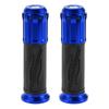 Motoforti 22mm 24mm Universal Motorcycle Hand Grips Cover Rubber Aluminum Alloy Handlebar Grip for Motorcycle Scooter 1 Pair