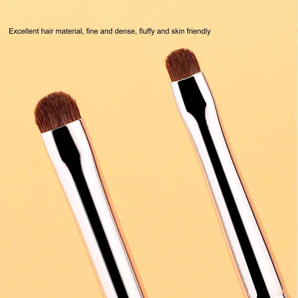 4pcs Eye Shadow Eyeline Brushes Soft Brush Comfortable Handle Hair Detail Makeup Brush Kit