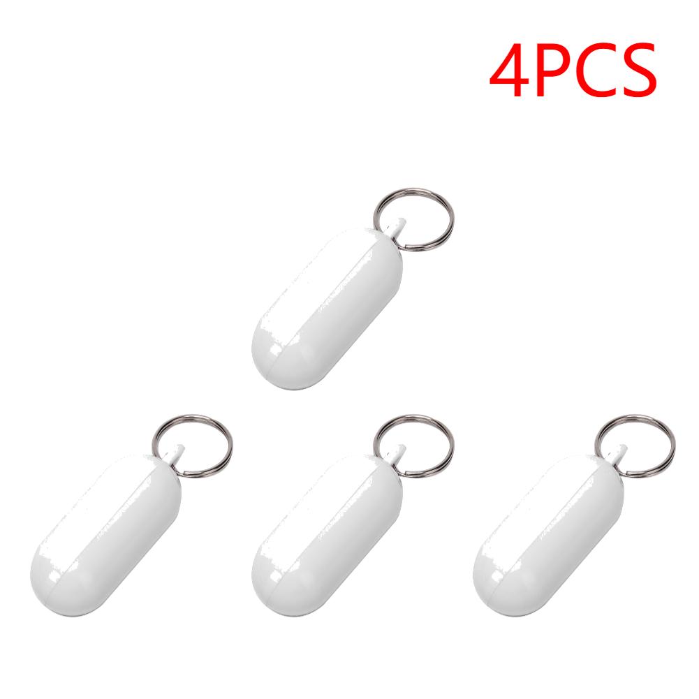 1-4Pcs Boat Kayak Floating Keyring Buoyant Key Ring Float Keychain Boat Accessories For Boating Fishing Kayaking Rafting Surfing