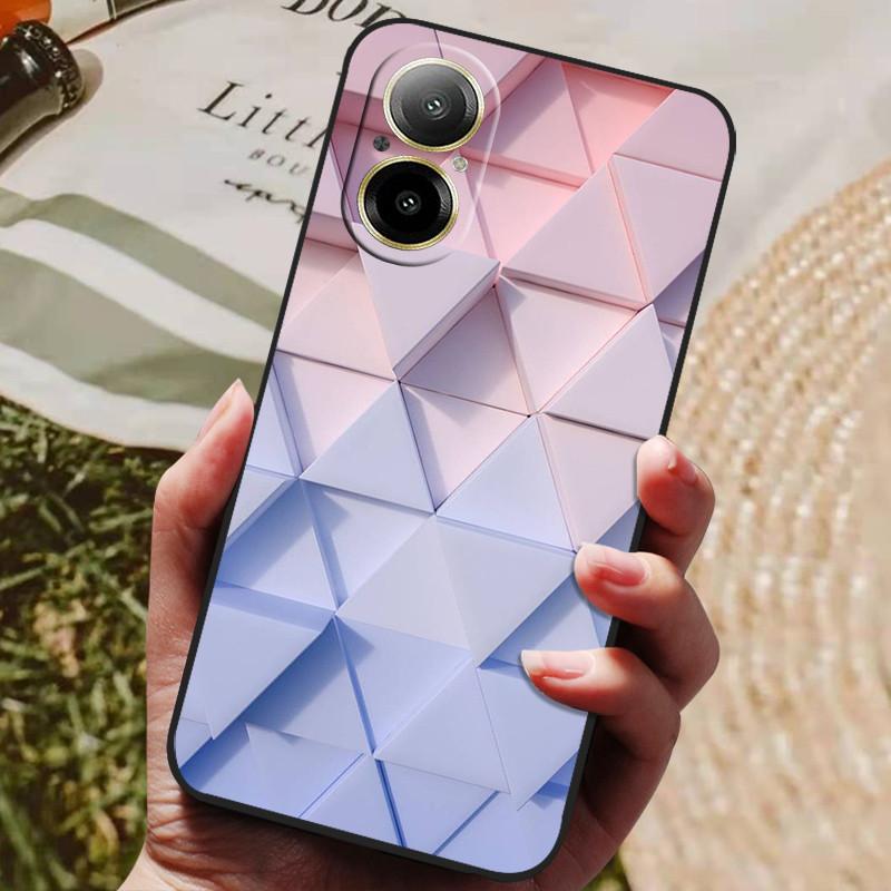 For Realme C67 4G Case 2024 Protective Silicon TPU Soft Phone Cover for Realme C67 4G C 67 Fashion Cases RealmeC67 Marble Capa