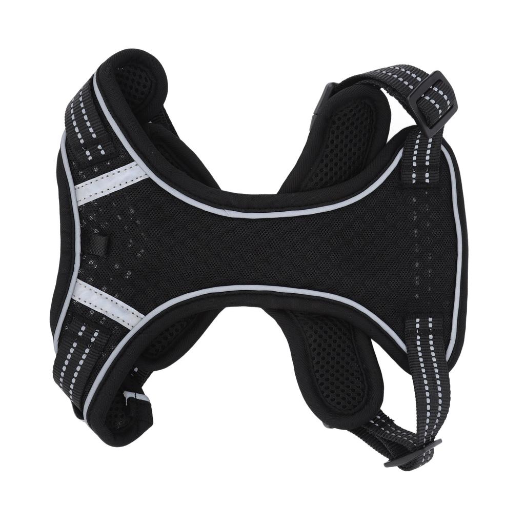 Dog Harness Adjustable Comfortable Reflective Strip Safety Mesh Dog Vest for Medium Large Dogs