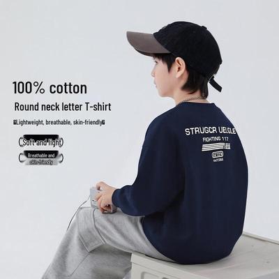 Camiseta Informal de Manga Larga para Niños