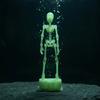 Realistic Fish Tank Dance Skull Bubbler 3D Printed Wiggling Skeleton Statue  Aquatic Products