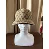 Used GG Pattern Baseball Cap Beige L