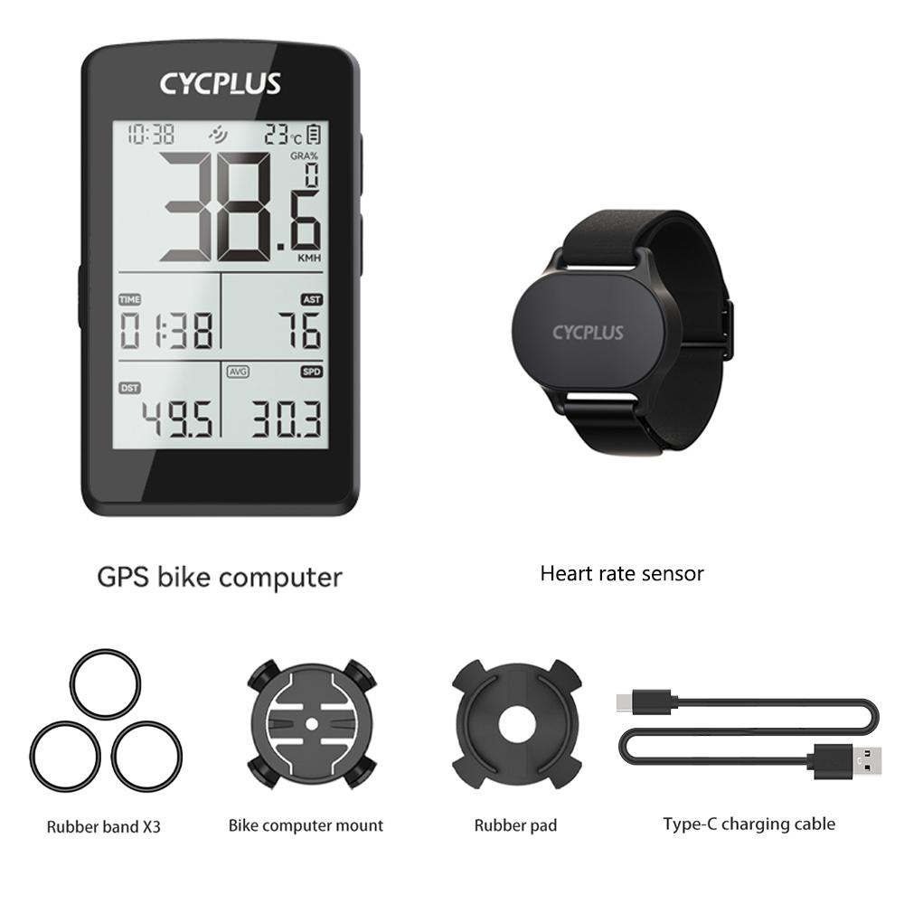 CYCPLUS M3 GPS Bicycle Computer ANT+ BLE 5.0 Cordless Waterproof Riding Speedometer Cycling Bike Accessories