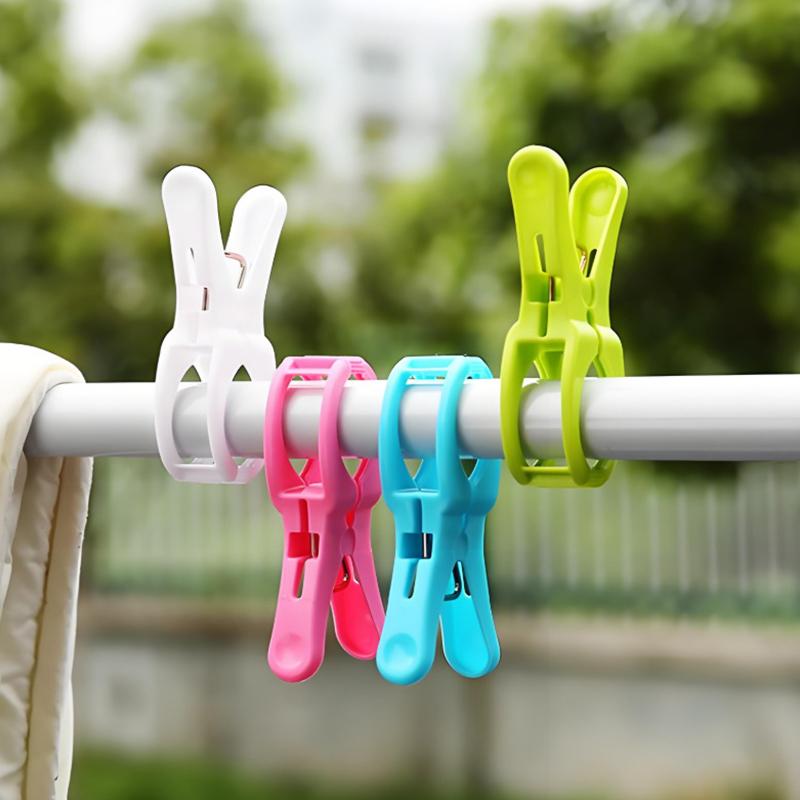 5 Pezzi Picchetti di Plastica per Trapunte Fermagli per Asciugamani da Spiaggia Mollette per Bucato Morsetti Clip per Appendere in Casa Mollette Organizzazione per Bagno