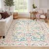 Living Room Carpet Home Decoration Flower Rug Soft Machine Washable Floor Mat Bedroom Decor Bedside Non-slip Area Rugs Foldable