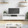 Vidaxl TV Cabinet, White, 150X30X44.5 Cm, Wood-Based Material