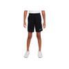 Nike Elastic Loose Solid Color Kids Shorts Kids Bottoms Black DX5416-010