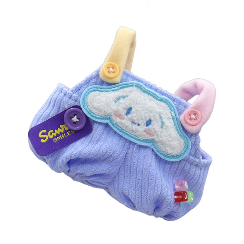 Adorable Japanese Sanrio Kuromi Cinnamoroll Melody Plush Doll Outfits For 6-inch Dolls