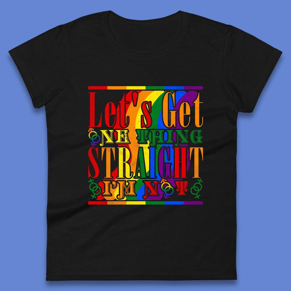 Lass uns eins klarstellen Damen T-Shirt Herren Oberteile T-Shirts Unisex
