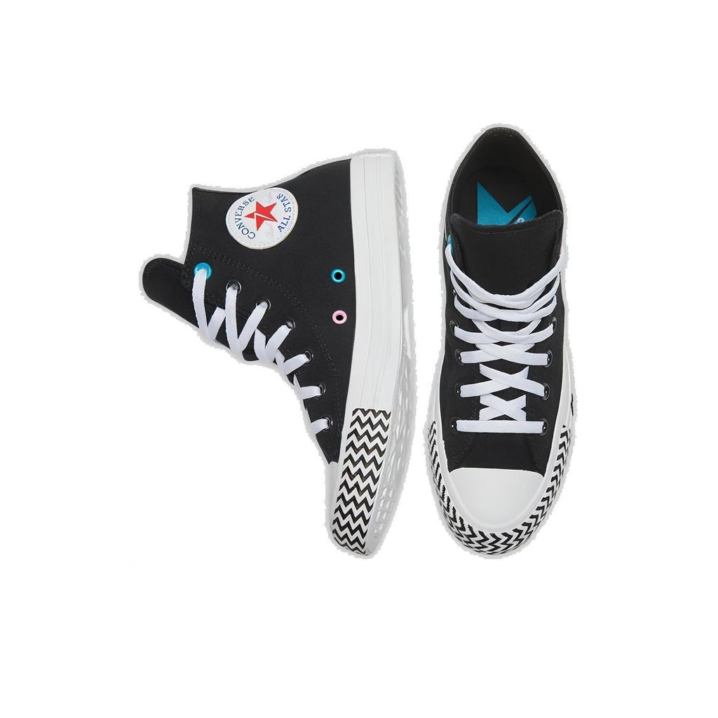 Converse Chuck Taylor All Star Voltage High Top Canvas Sneakers Women Sneakers Black 566731C