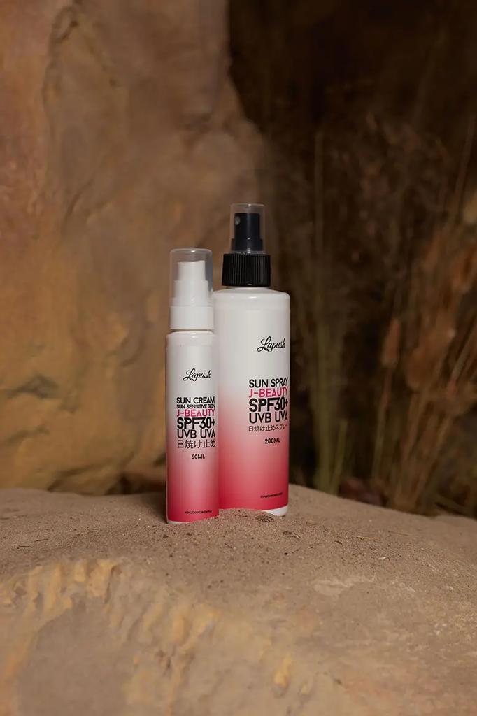 Sunscreen Spray with Protection Degree SPF30+ Lapush 200 Ml