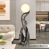 Creative Art Living Room LED Floor Lamp Next To TV Cabinet Home Decoration Sculpture Abstract Nordic Bedroom Lighting Fixtures