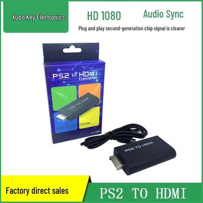 PS2 auf HDMI Adapter mit Audio & Strom für TV-Bildschirmspiegelung