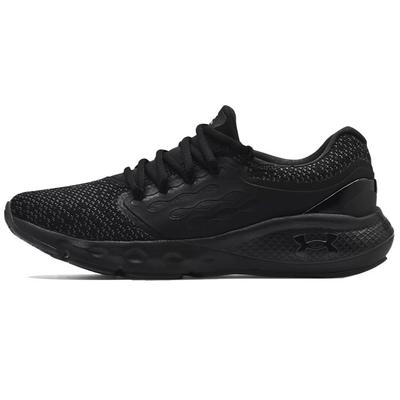 Charged Vantage Knit Lightweight Comfortable Fabric Synthetic Leather Low Top Training Running Shoes Women Sneaker Black 3024700-001