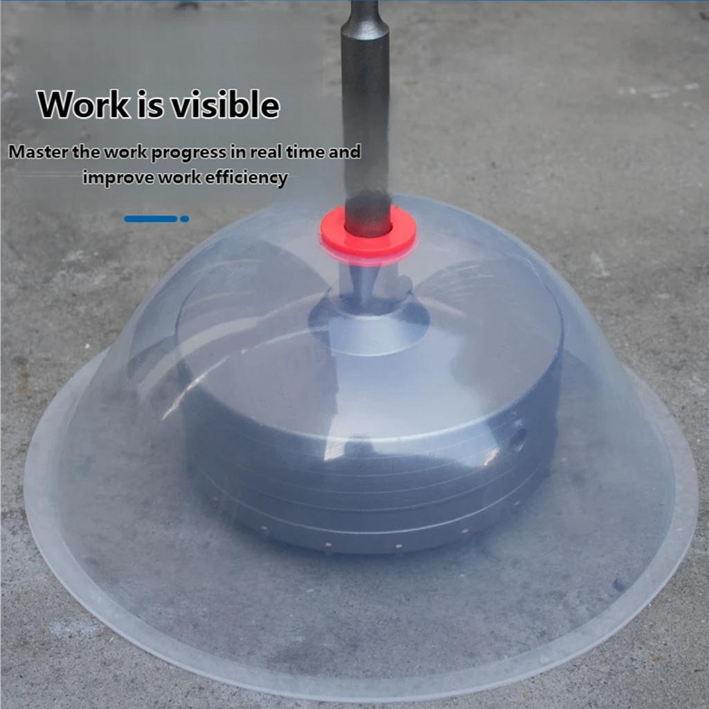 Wall Drilling Dust Cover 11/18/22mm Hole Cutter Dust Cover Dust Enclosures For Accurate And Clean Drilling