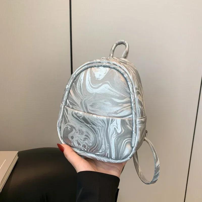 Shoulder Bags  Zipper Trend Backpack  Versatile Style Bags  Light Luxury  Niche  New Fashion  High Quality