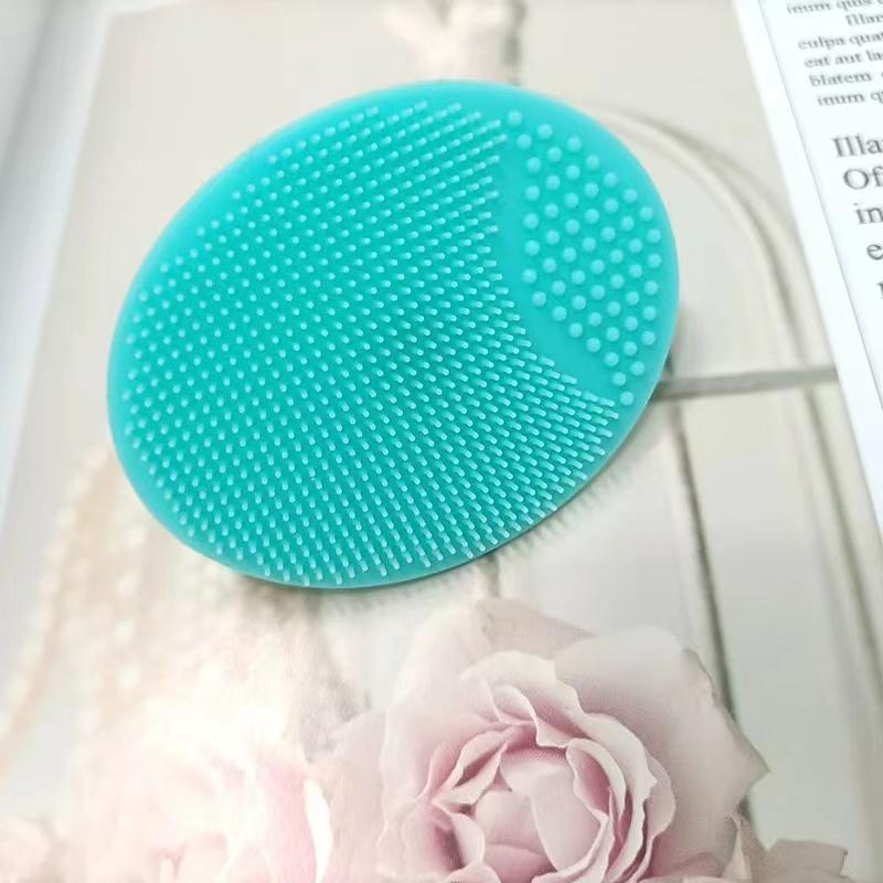 Perii de curățare a feței Tampă de curățare cu gel de silice Spălarea feței Perie de exfoliere pentru piele Instrument de curățare cu ventuză Perie de curățare