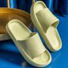 Women's Anti-Slip Summer Slippers: Thick-Sole Home & Shower Wear for Couples, Unisex Indoor/Outdoor Sandals
