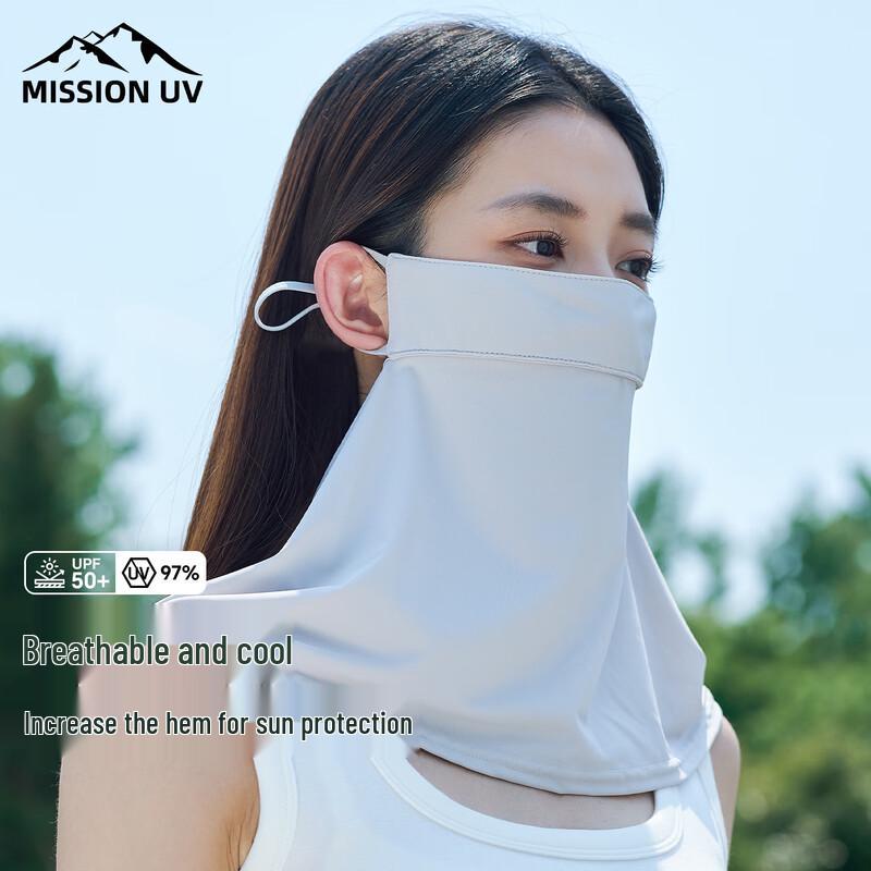 MISSION UV Ice Silk Full Face Sun Protection Mask