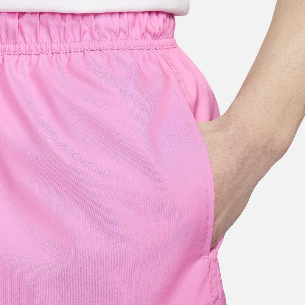 Nike Solid Color Elastic Sports Running Casual Shorts Men Shorts Pink FN3308-675