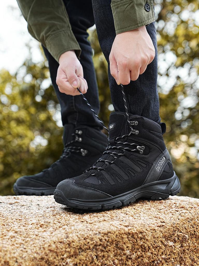 High-top special forces mountain combat training boots outdoor mountaineering Martin boots waterproof riding paratrooper tactical tooling boots
