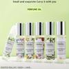 Long-lasting floral scent, moisturizing and fine shimmer. Brightening and highlighting body oil. Roll-on design for easy application