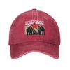 Wind Of Change Scorpions Rock Band Baseball Cap Sun  Outdoor Gym Adjustable Washed Hip Hop Hats Couple Women Funny Snapback Cap