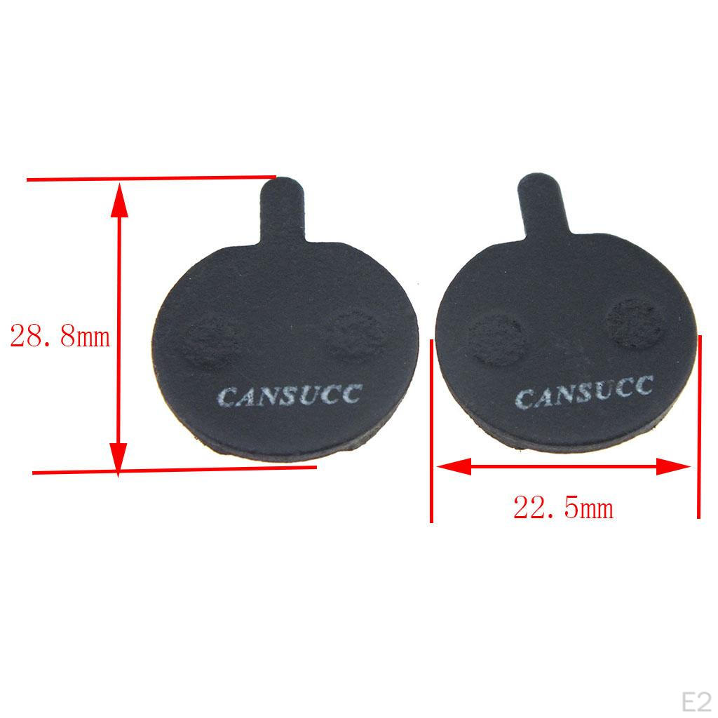 1 Pair Bike Brake Pads Resin