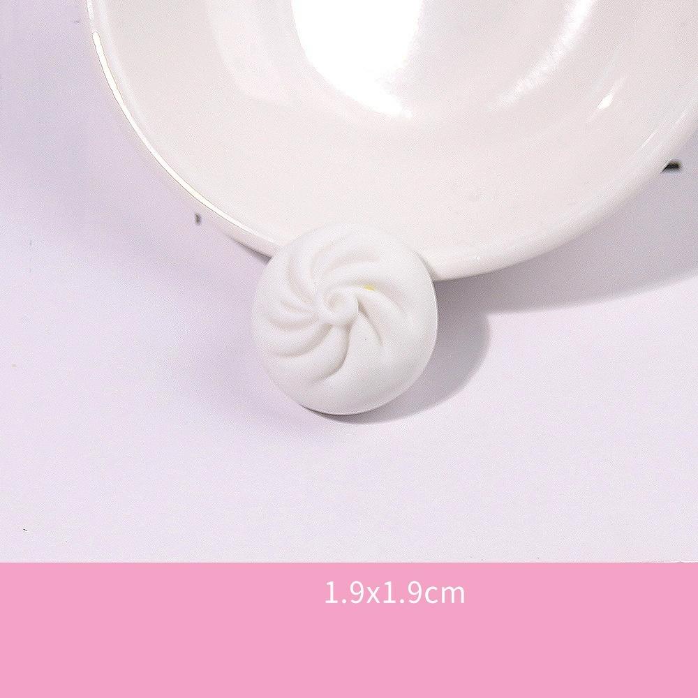 10Pcs Frosted Resin Accessories Simulate Cartoon Cream Glue Rainbow Cloud Phone Case Accessories Popular Diy Trinkets Luck Bag