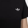 Adidas Originals Fashion Versatile Casual Breathable Short Sleeve Regular T-Shirt Women Tops Black HG4856