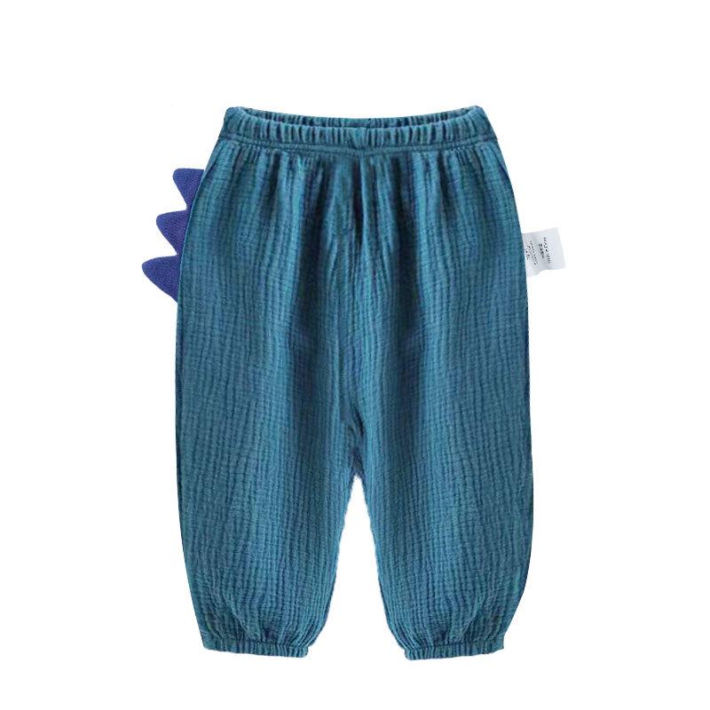 Children's Summer Lightweight Mosquito-Proof Cotton Pants