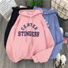 Fleece thickened sweater women's casual versatile autumn and winter loose hoodie jacket