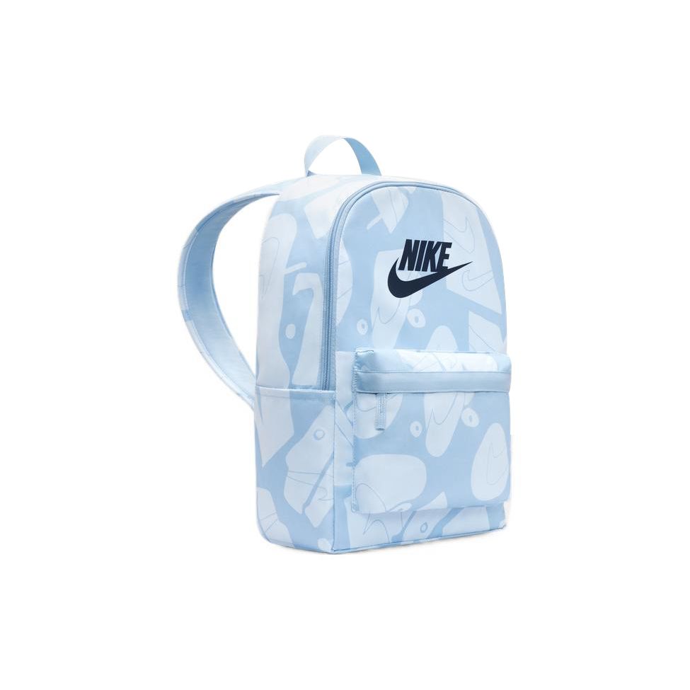Nike Simple Fashion Logo Print Large Capacity Fabric Backpack Unisex Backpack Blue DQ5754-472