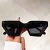 Cat Eye Oversized Sunglasses Gradient for Women Fashion Retro Stylish Trend Brand Design Outdoor Party Shades Eyewear