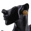 CHANEL COCO Mark Earring vintage Plated Gold 23.8g Women Used