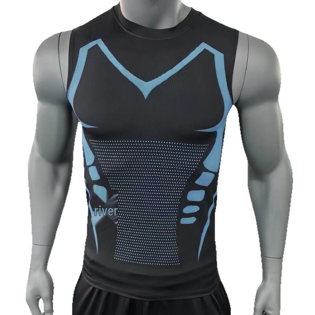 Men's Quick-Dry Slim-Fit Sleeveless Athletic Vest