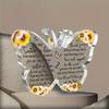 Cherished Sister-in-Law Butterfly Keepsake - Acrylic Decorative Plaque, Perfect Christmas & Birthday Gift From Sister-In-Law, Nurseries, Home Desk Liv