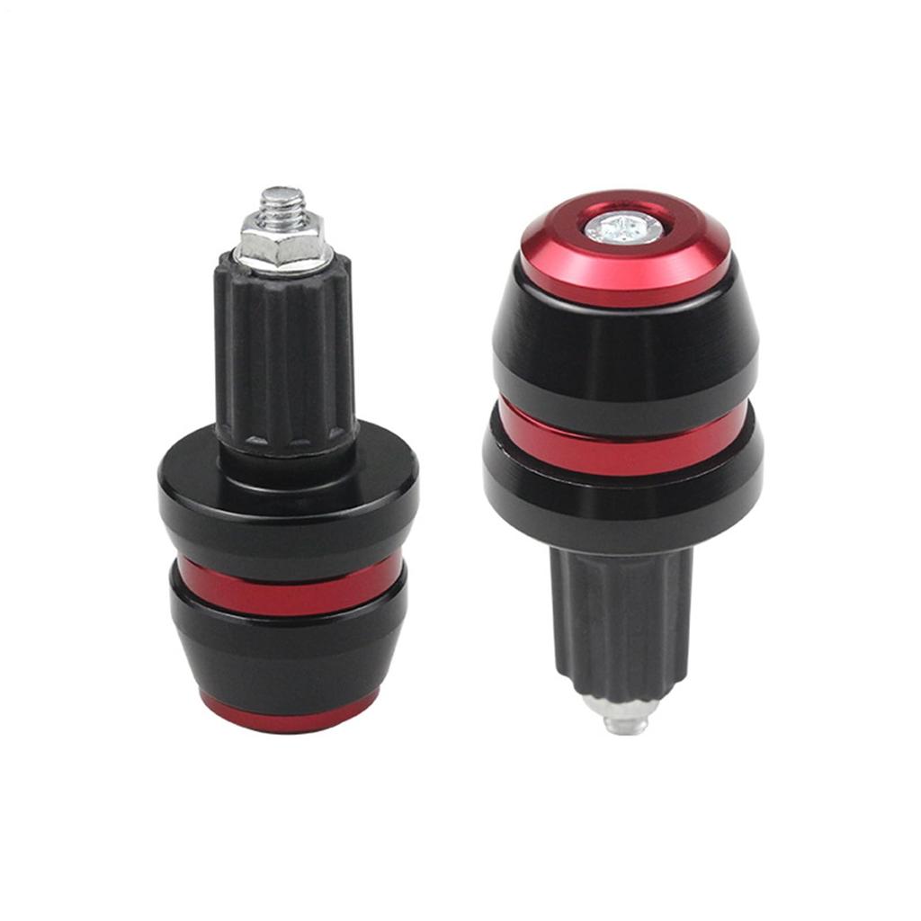 Bike Handlebar End, Handlebar Grip Bar End Plug, Motorcycle Grip Plug Aluminum Alloy Motorcycle