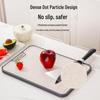 Abdo Titanium & Wheat Fiber Double-Sided Cutting Board with Grinding Station